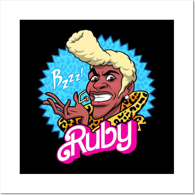 Ruby Rhod Wall Art by Scud"